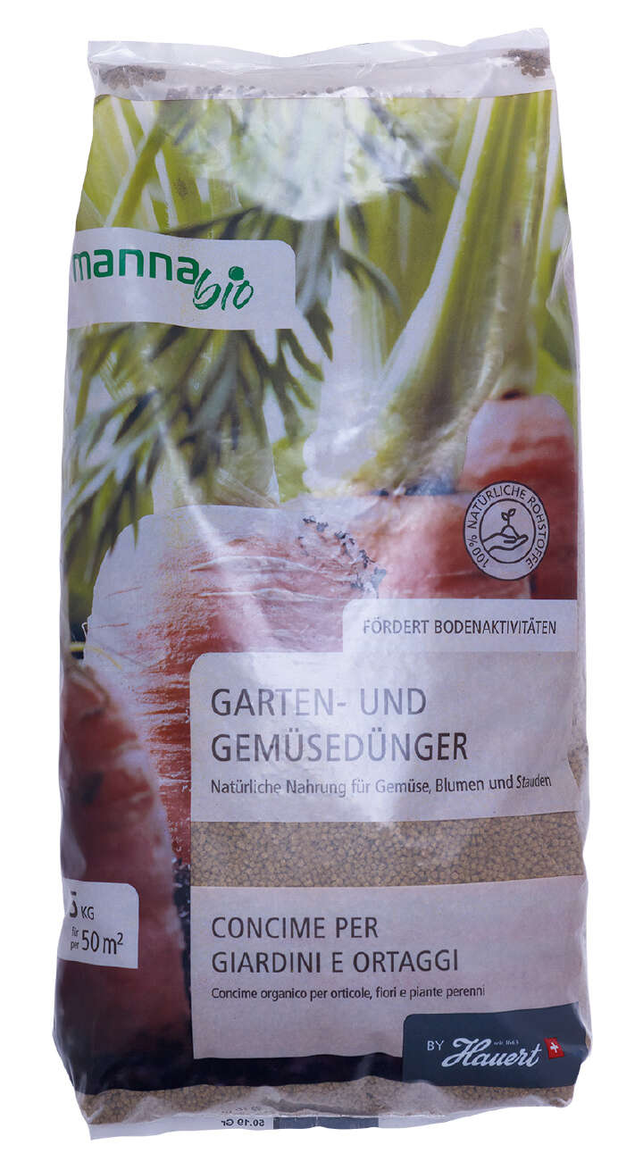 MANNA Bio Garten und Gemüsedünger vegan